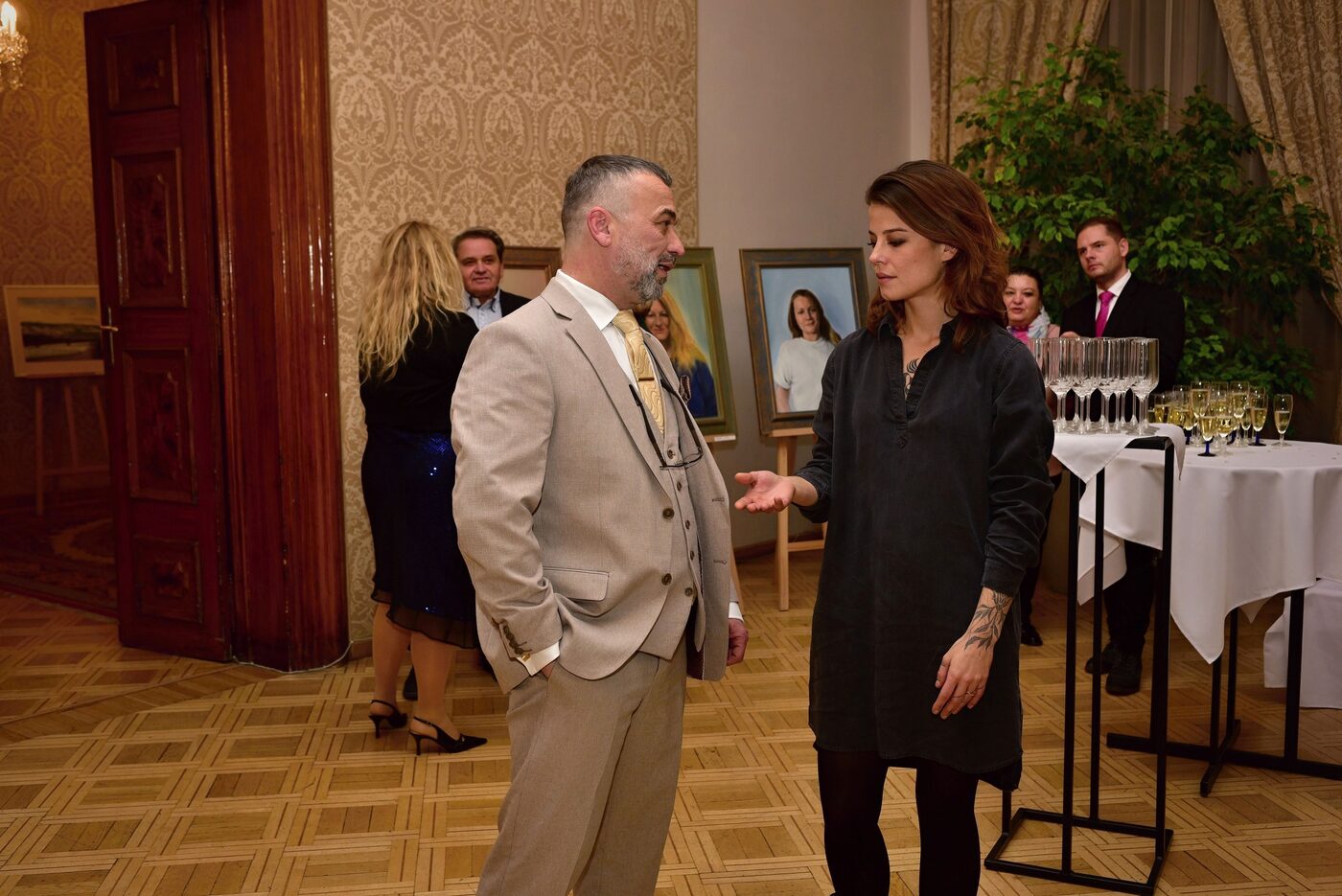Vernissage Kaiser, Prag, 12. Dezember 2022
