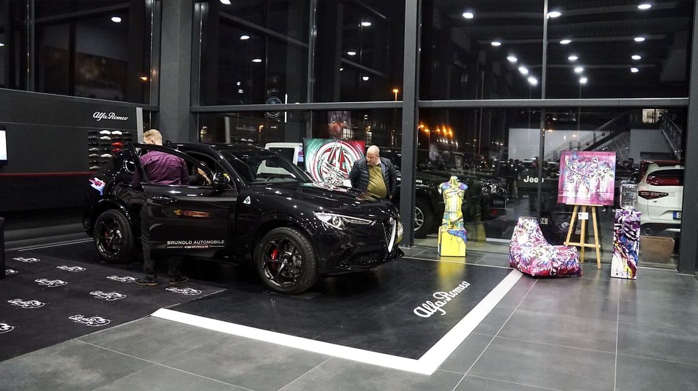 Brunold Automobile, Vernissage im Autohaus