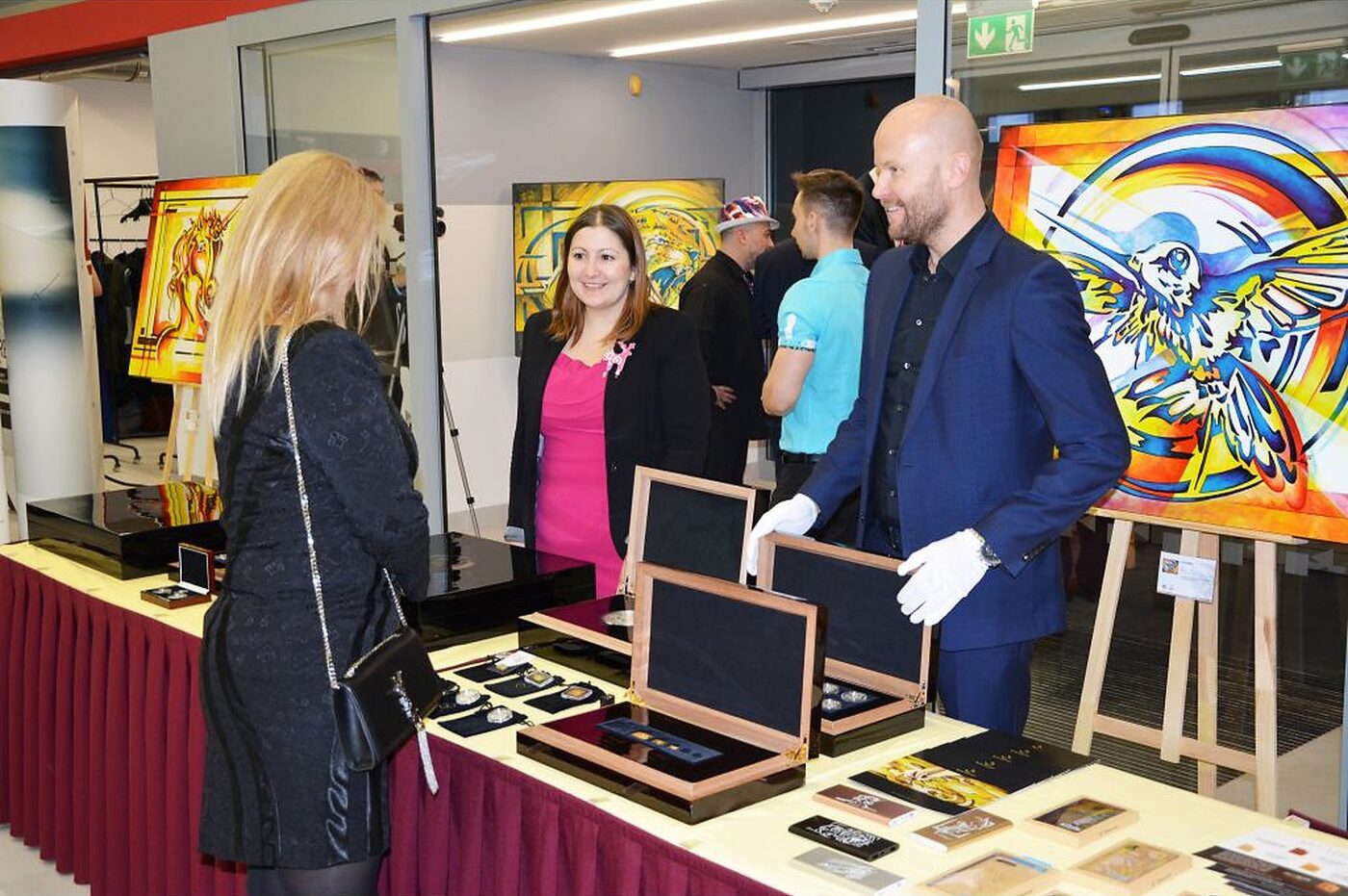 Flughafen Pardubice, Eröffnungsvernissage