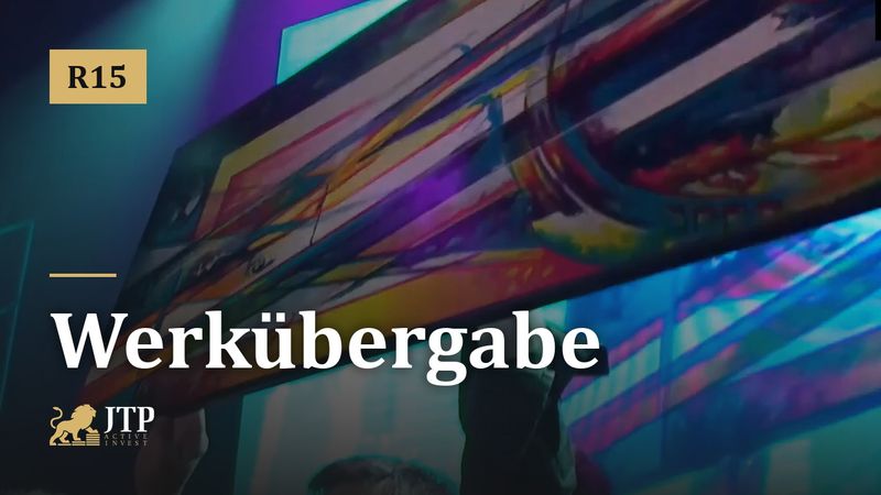 Vorschaubild: Werkübergabe an einem Geburtstagskonzert
